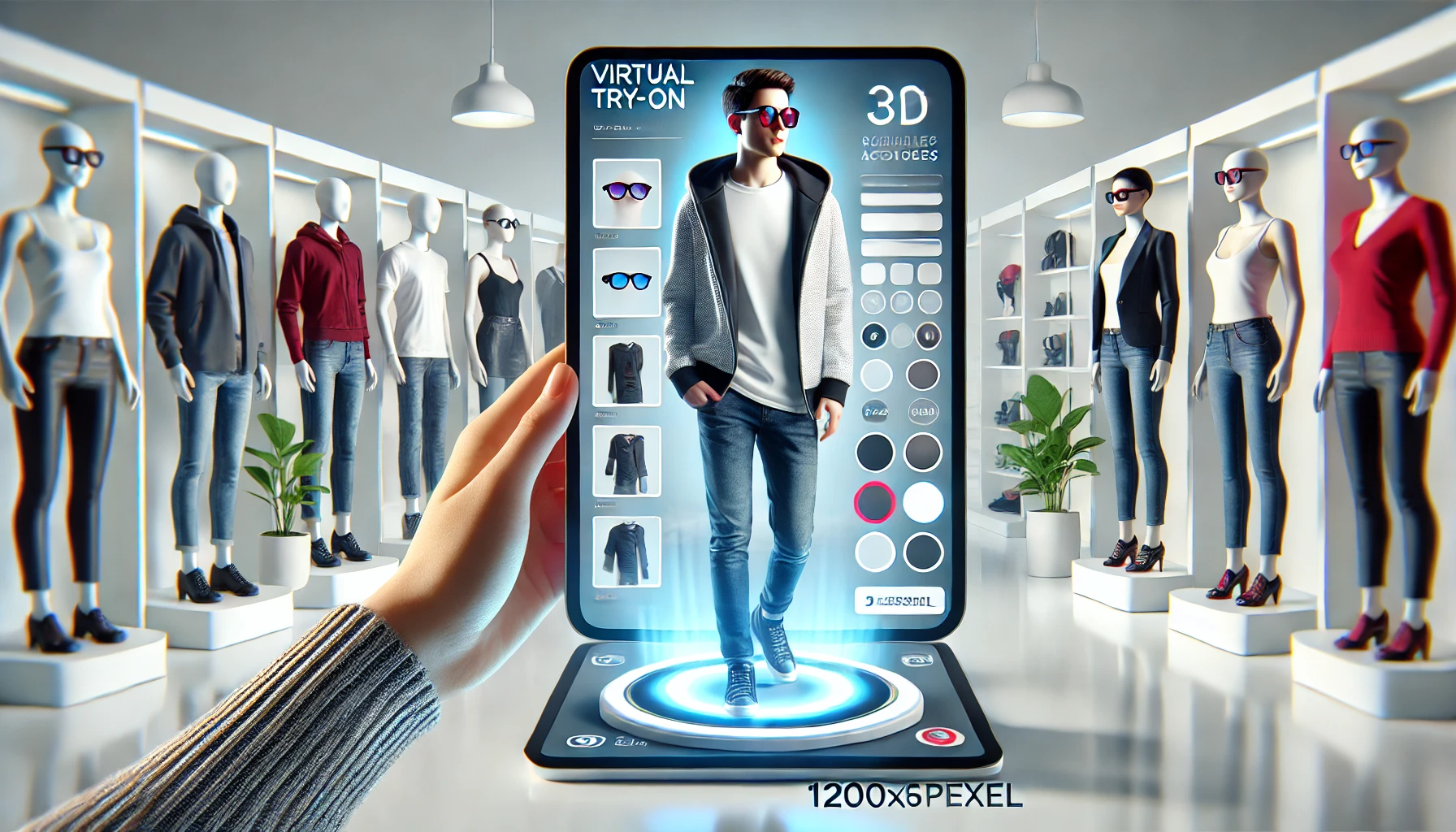 Virtual try-ons revolutionizing online fashion shopping